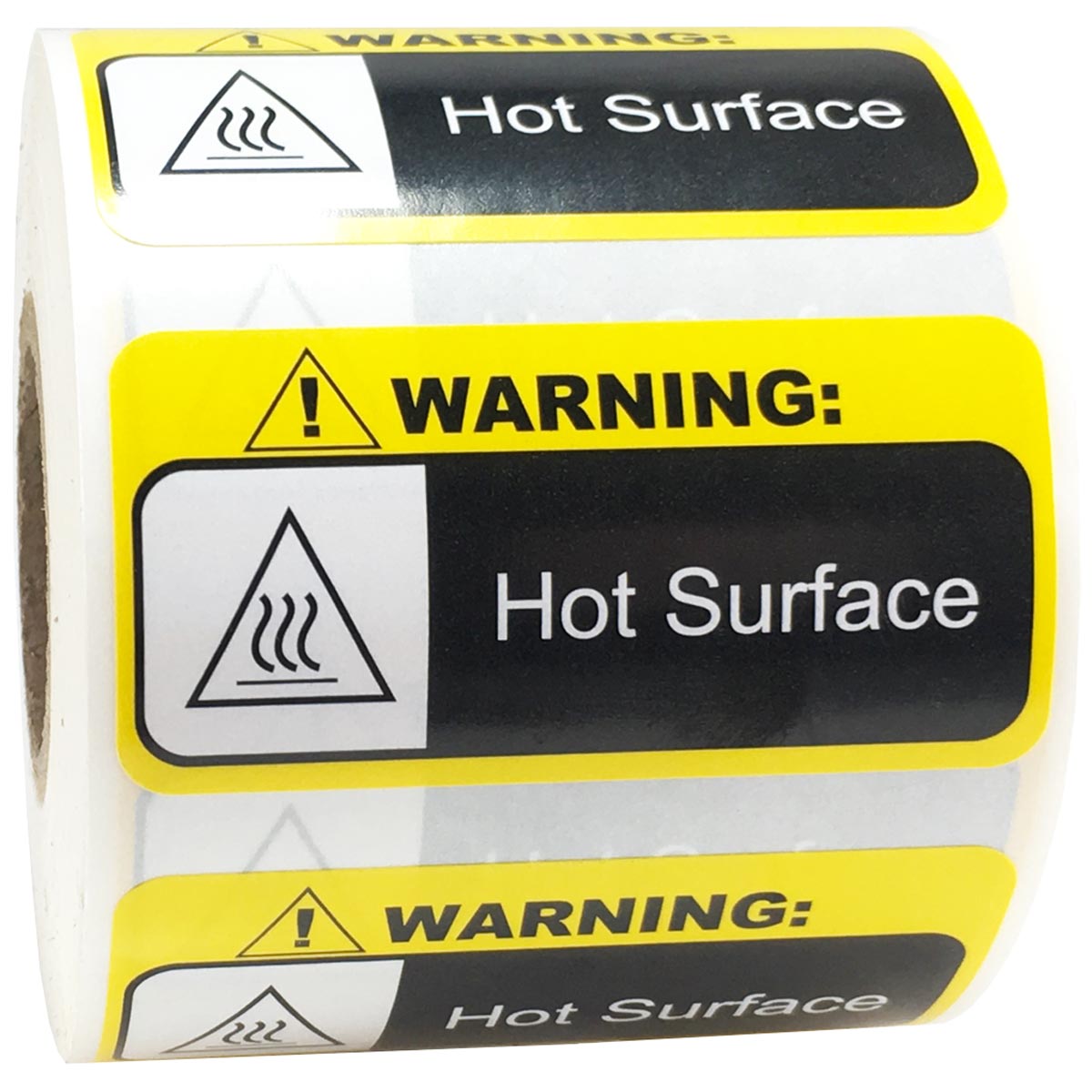 Hot Surface Warning Labels QTY 500