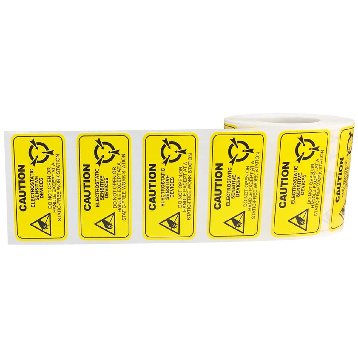 Caution Electrostatic Sensitive Devices Warning Labels QTY 500