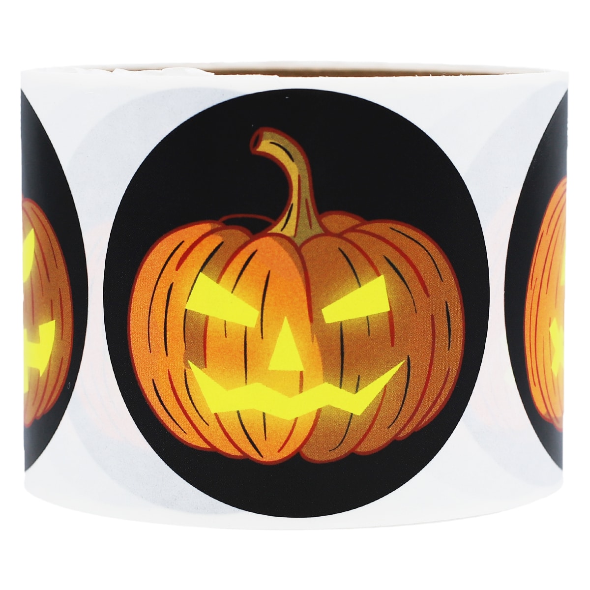 Jack-O-Lantern Stickers - Holiday QTY 100