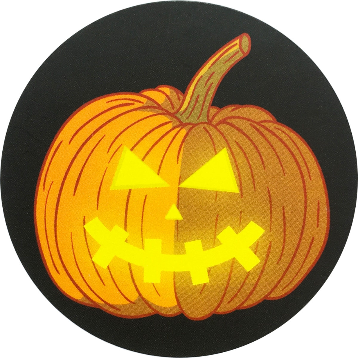 Jack-O-Lantern Stickers - Holiday QTY 100