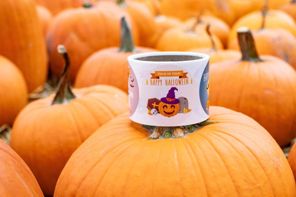 Happy Halloween Stickers - Holiday QTY 100