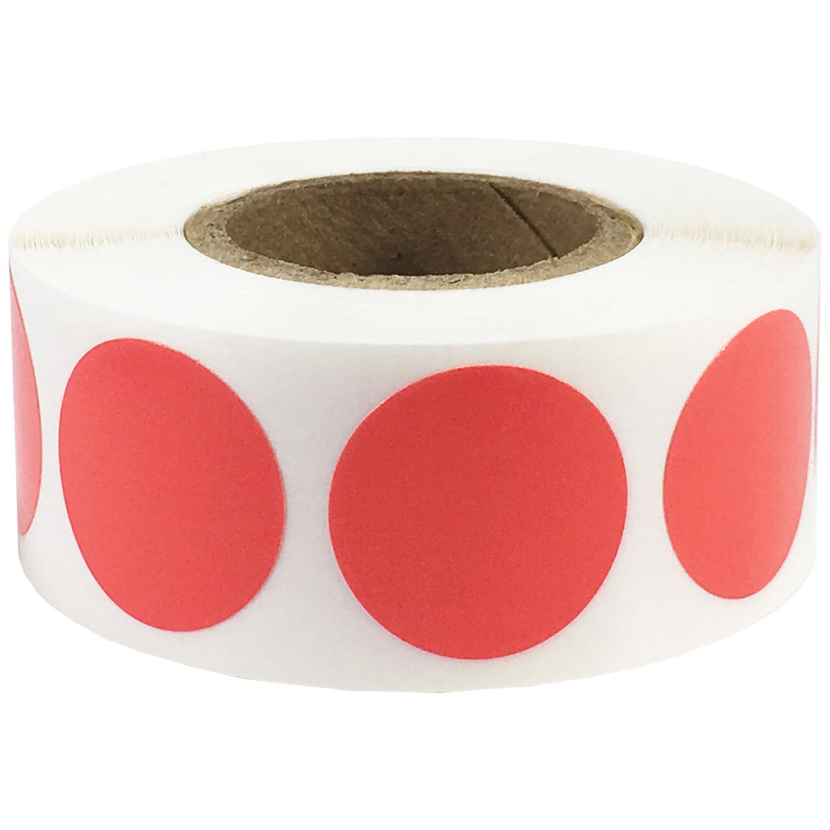 Coral Color Code Labels 3/4" Round QTY 500 Coral Color Code Labels 3/4" Round QTY 500