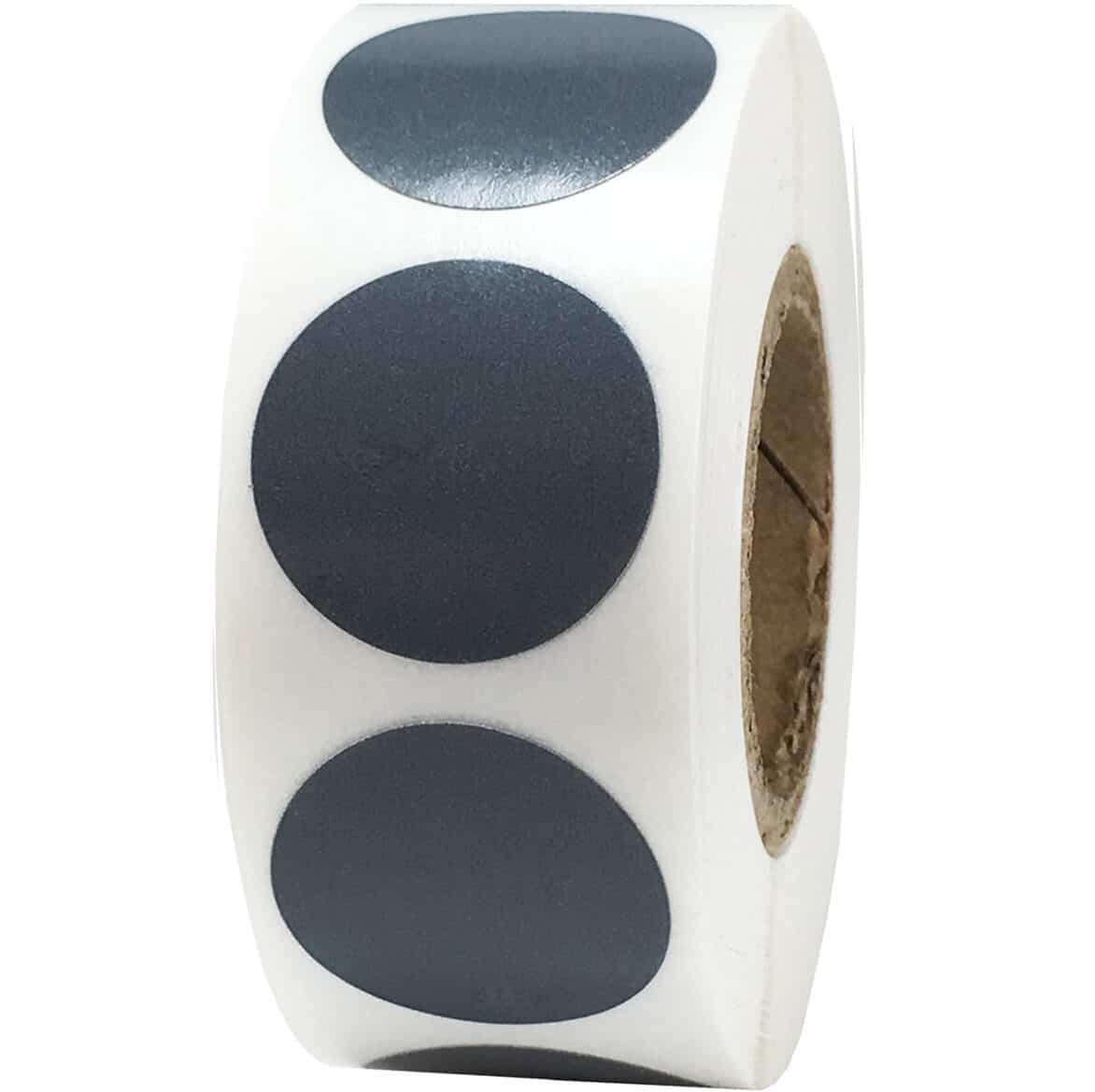 Steel Color Code Labels 3/4" Round QTY 500