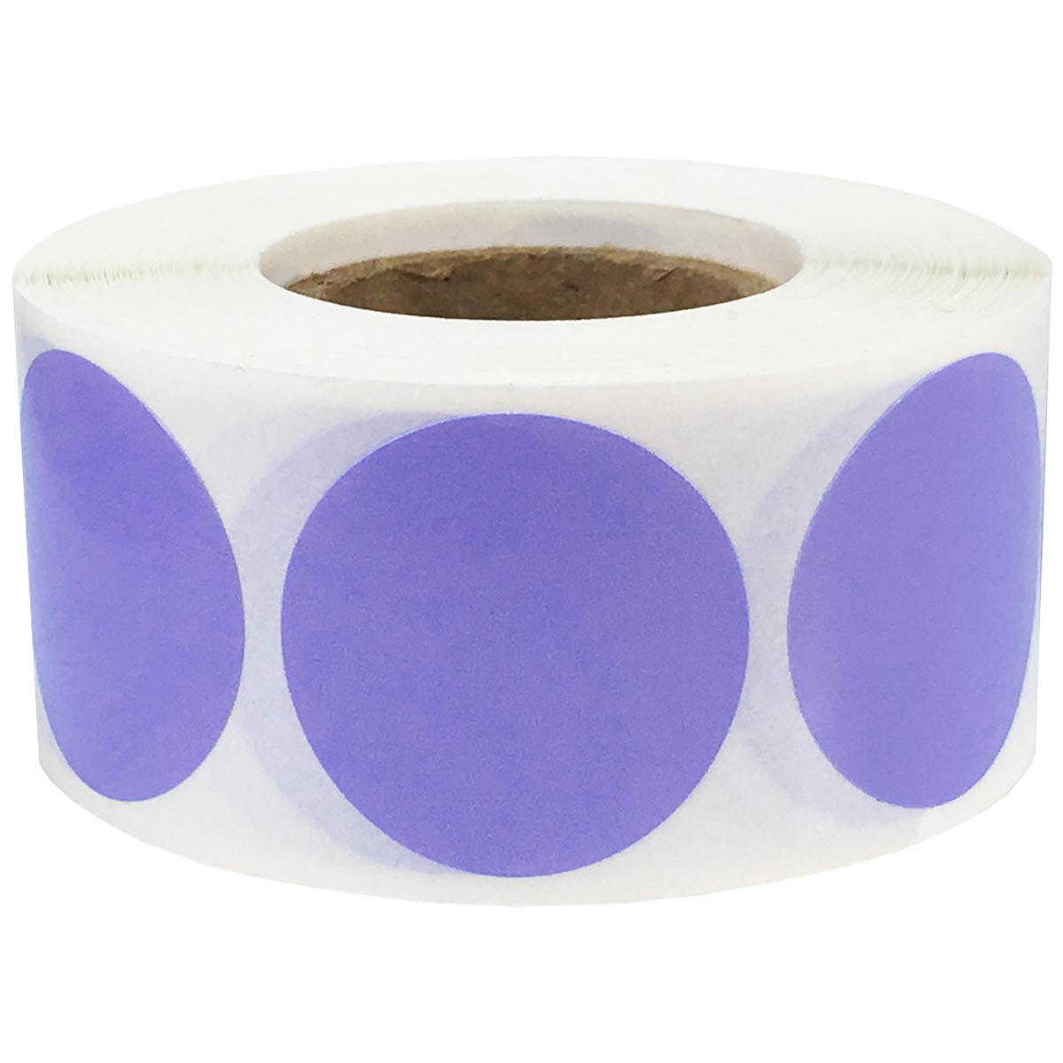 Periwinkle Colored Labels 1" Round QTY 500 Periwinkle Colored Labels 1" Round QTY 500