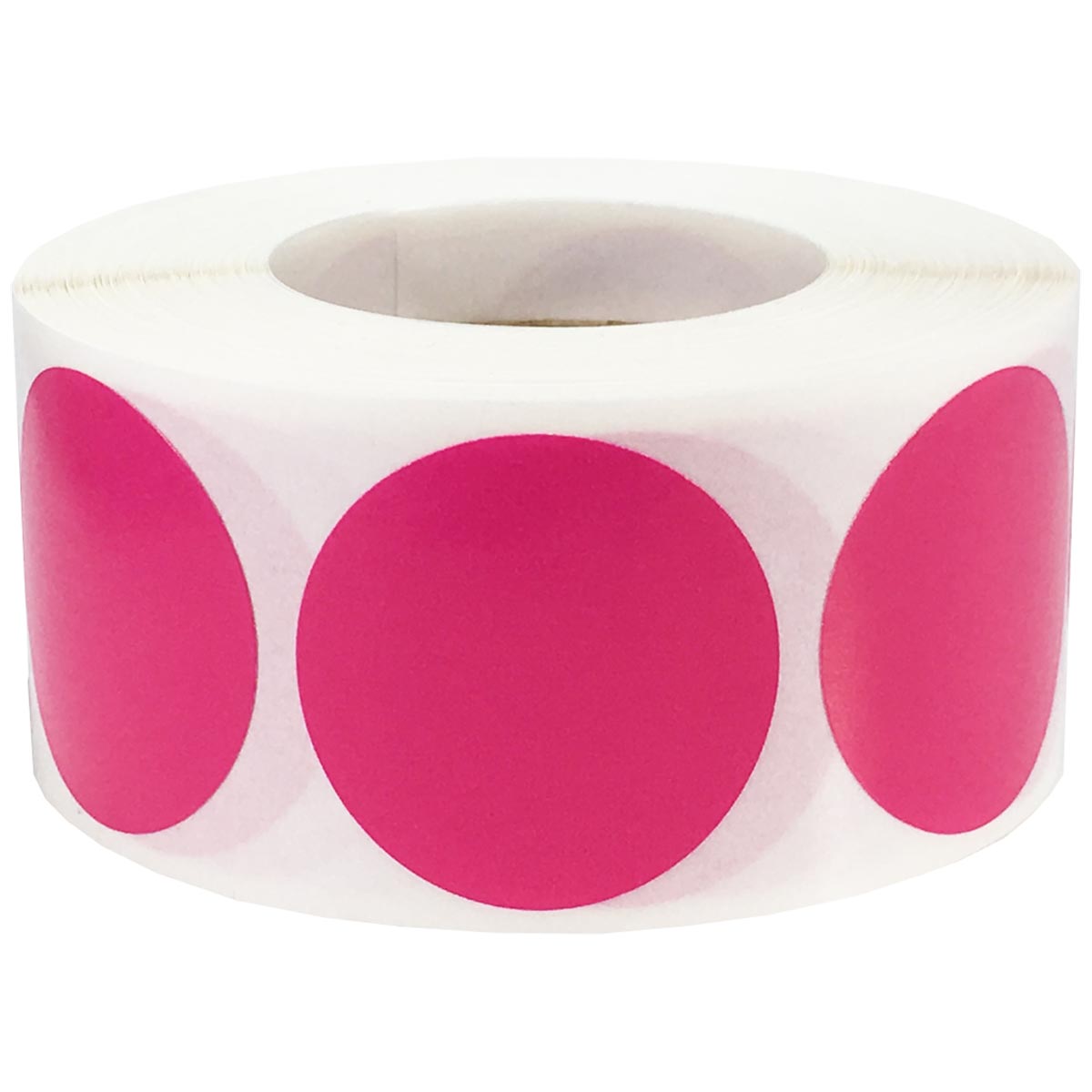 Berry Colored Labels 1" Round QTY 500 Berry Colored Labels 1" Round QTY 500