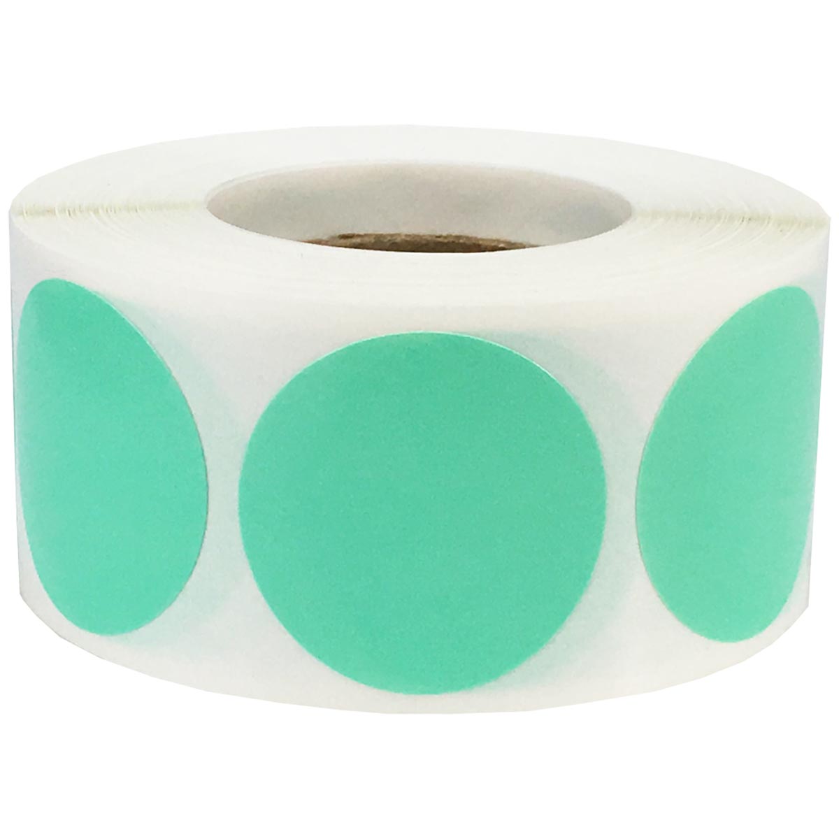 Wintergreen Colored Labels 1" Round QTY 500 Wintergreen Colored Labels 1" Round QTY 500