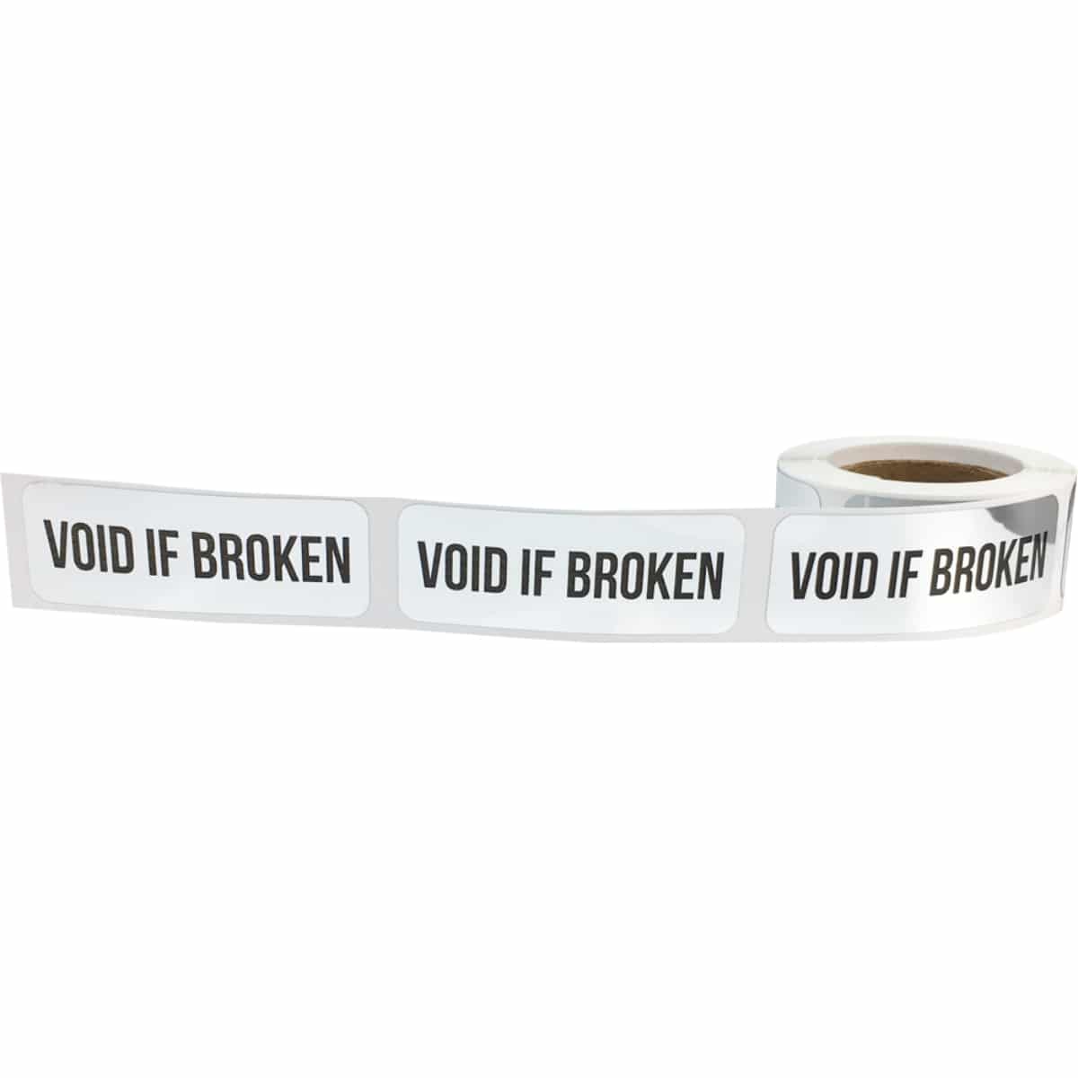 Silver Void If Broken Stickers QTY 500 Silver Void If Broken Stickers QTY 500
