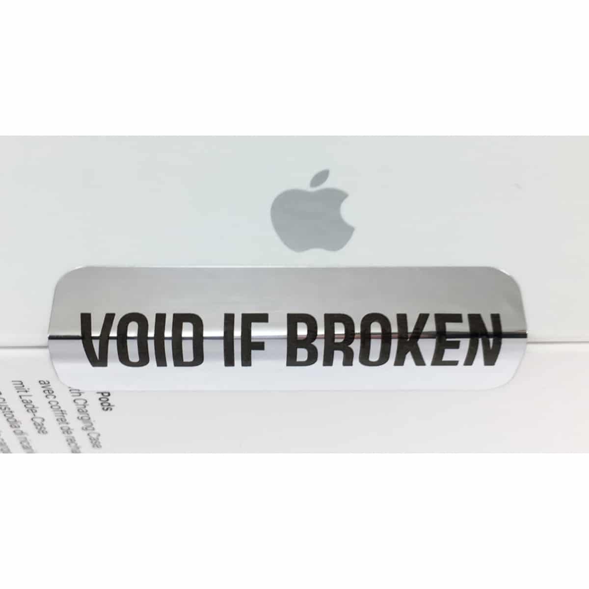 Silver Void If Broken Stickers QTY 500 Silver Void If Broken Stickers QTY 500