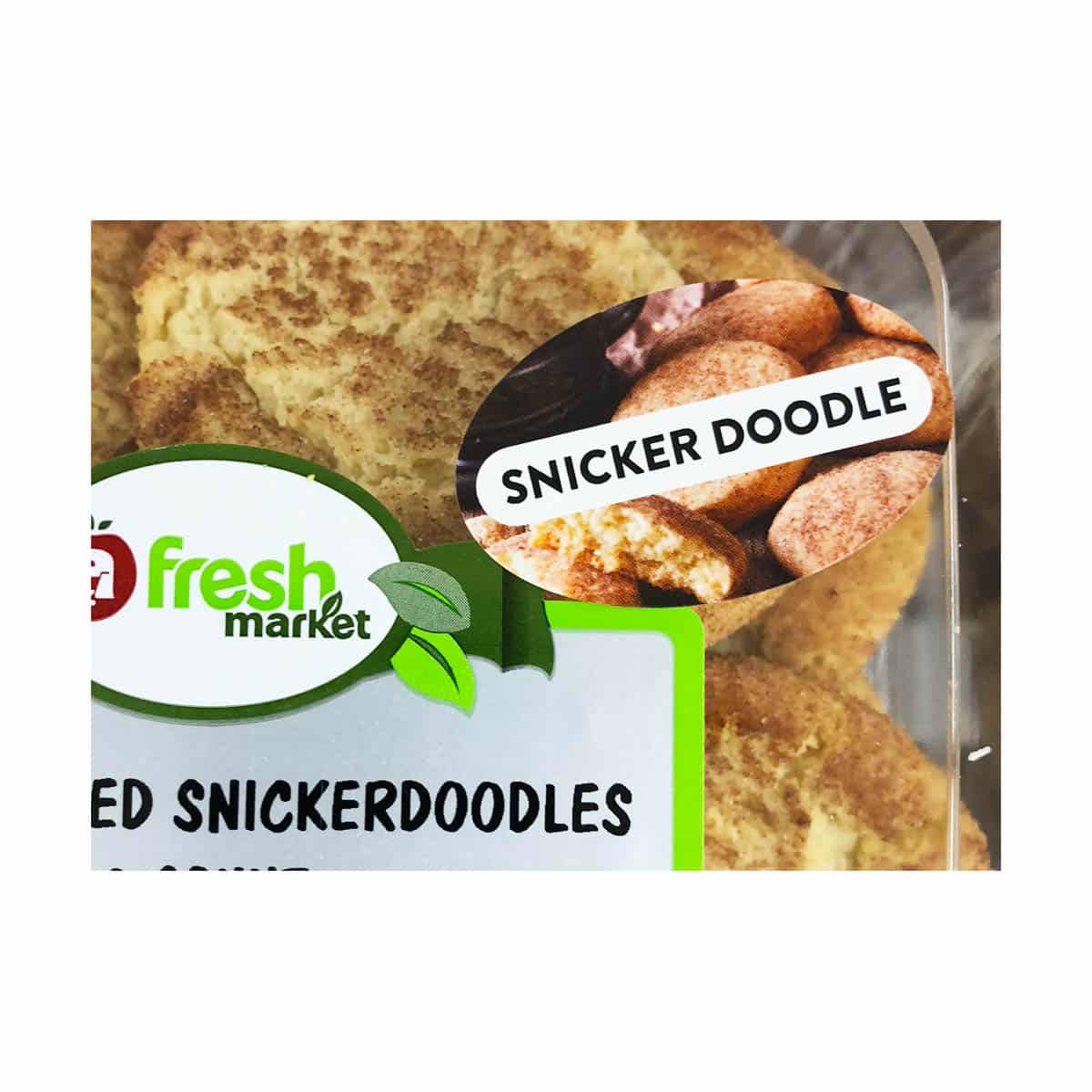Baked Goods Labels with Real Images of Snicker Doodle QTY 500 Baked Goods Labels with Real Images of Snicker Doodle QTY 500