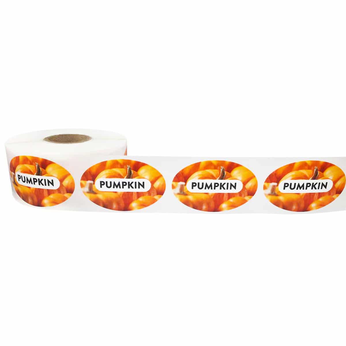 Pumpkin Labels Labels with Real Image QTY 500 Pumpkin Labels Labels with Real Image QTY 500