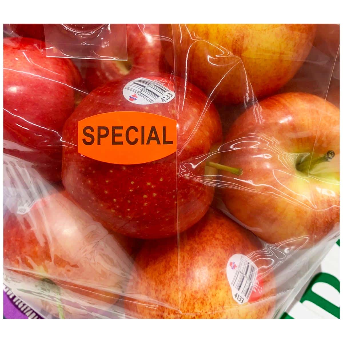 Sale Stickers that Say Special QTY 500