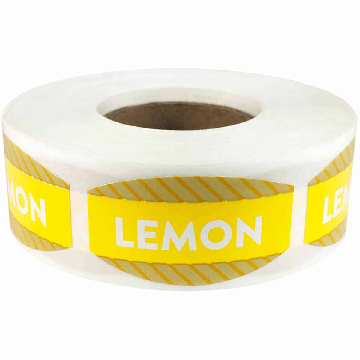 Lemon Color Coded Baked Goods Labels QTY 500 Lemon Color Coded Baked Goods Labels QTY 500