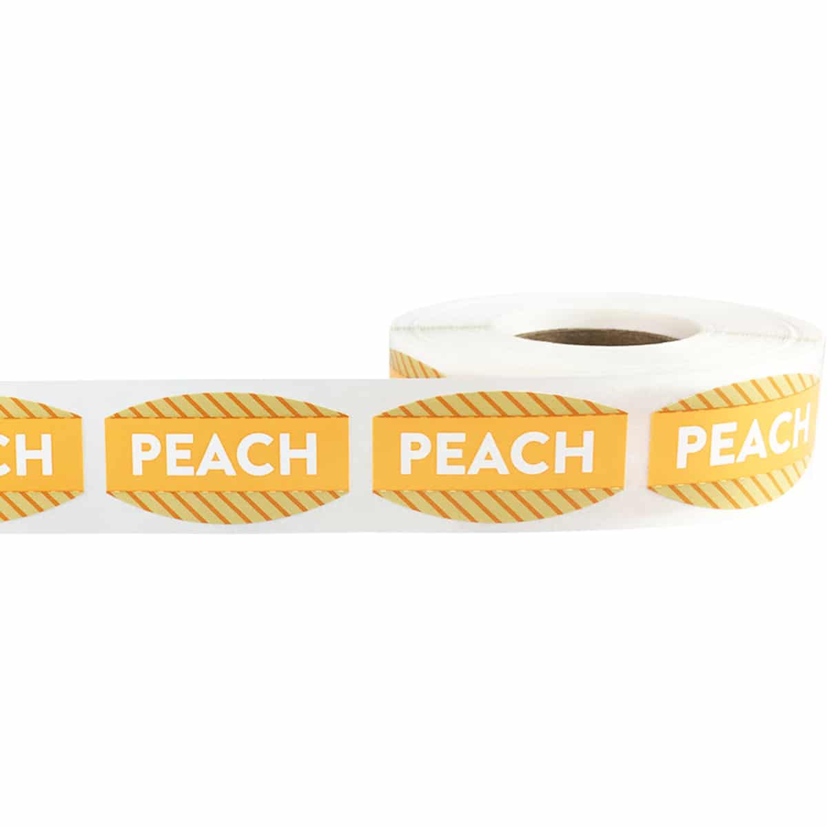 Peach Labels for Bakery QTY 500