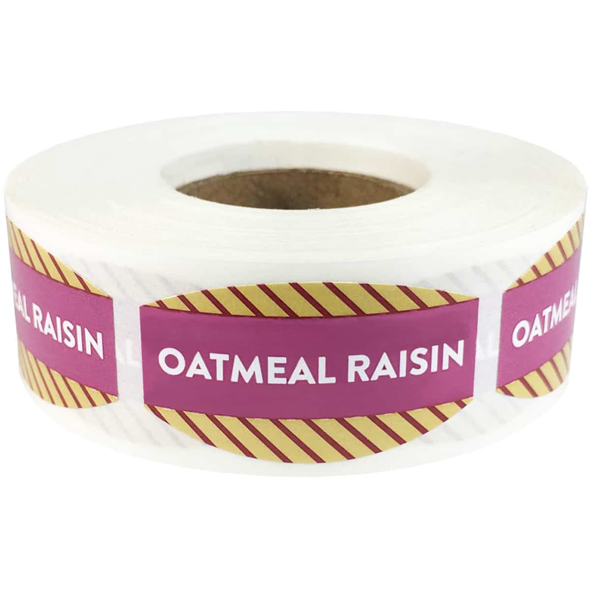 Oatmeal Raisin Baked Goods Labels QTY 500 Oatmeal Raisin Baked Goods Labels QTY 500
