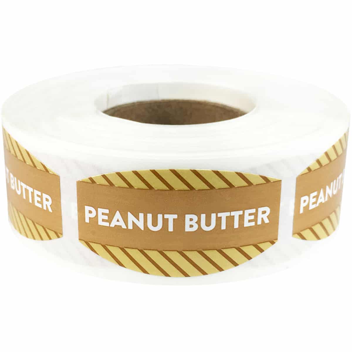 Peanut Butter Labels for Bakery QTY 500