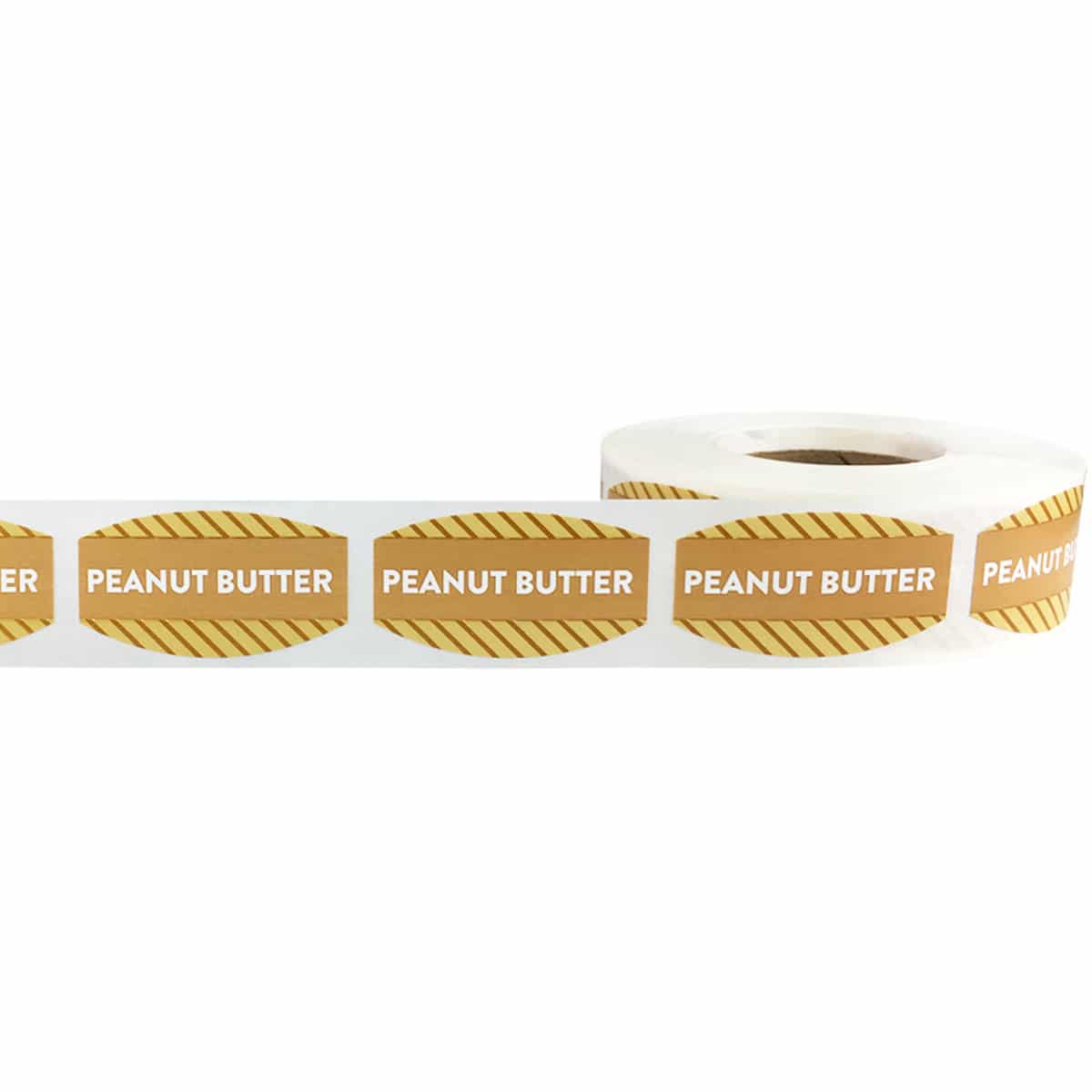 Peanut Butter Labels for Bakery QTY 500