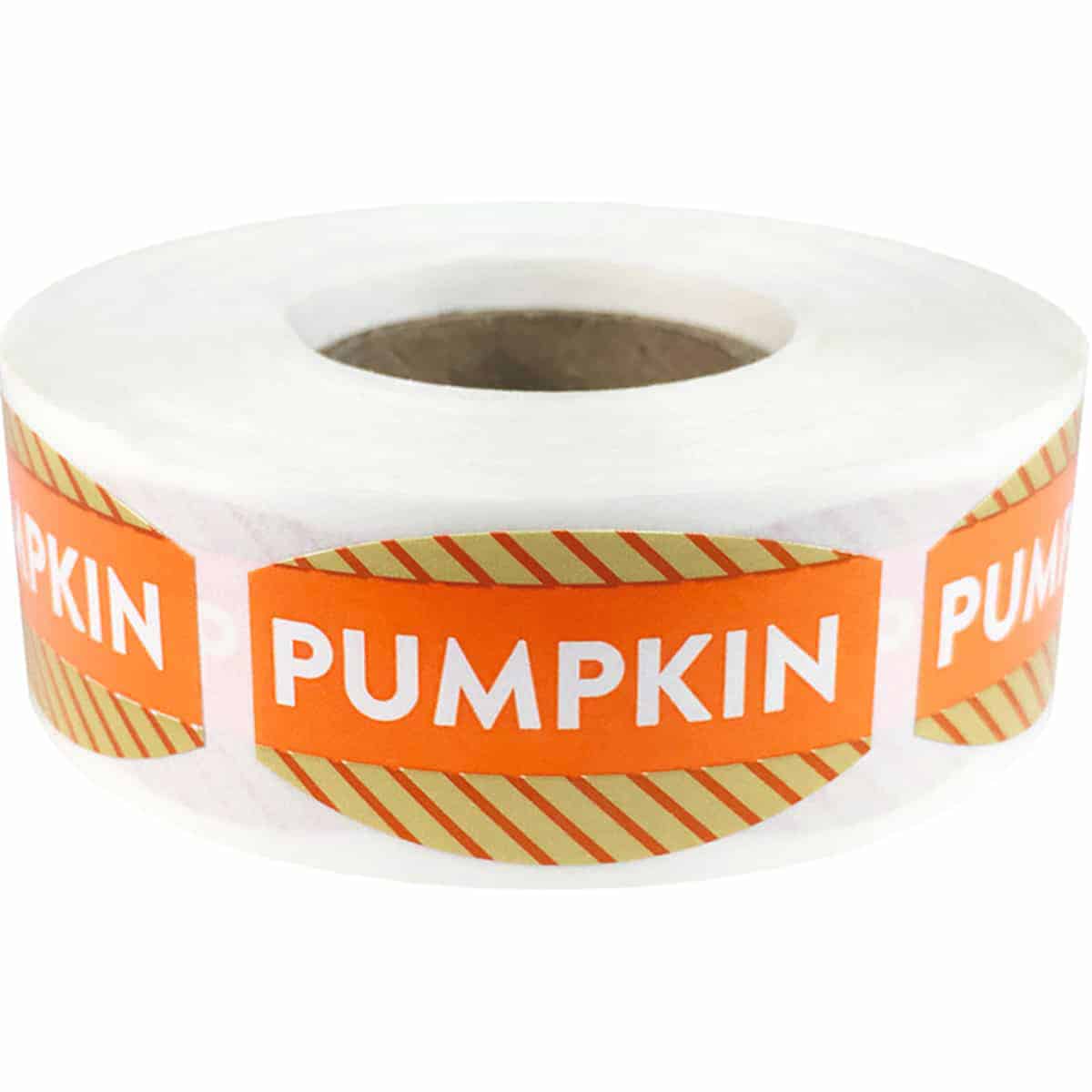 Pumpkin Labels for Bakery QTY 500 Pumpkin Labels for Bakery QTY 500