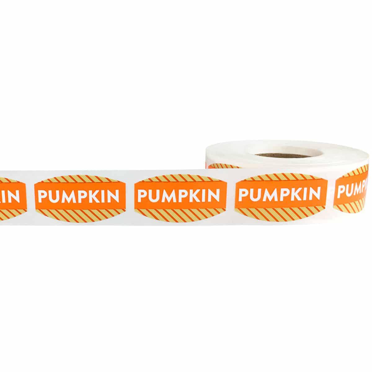 Pumpkin Labels for Bakery QTY 500 Pumpkin Labels for Bakery QTY 500