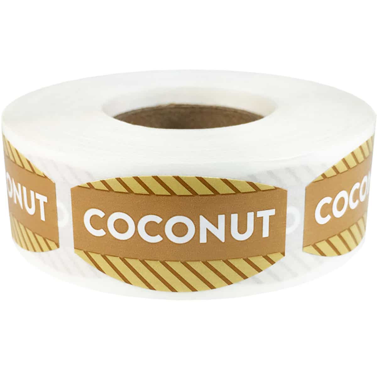 Coconut Baked Goods Labels QTY 500 Coconut Baked Goods Labels QTY 500