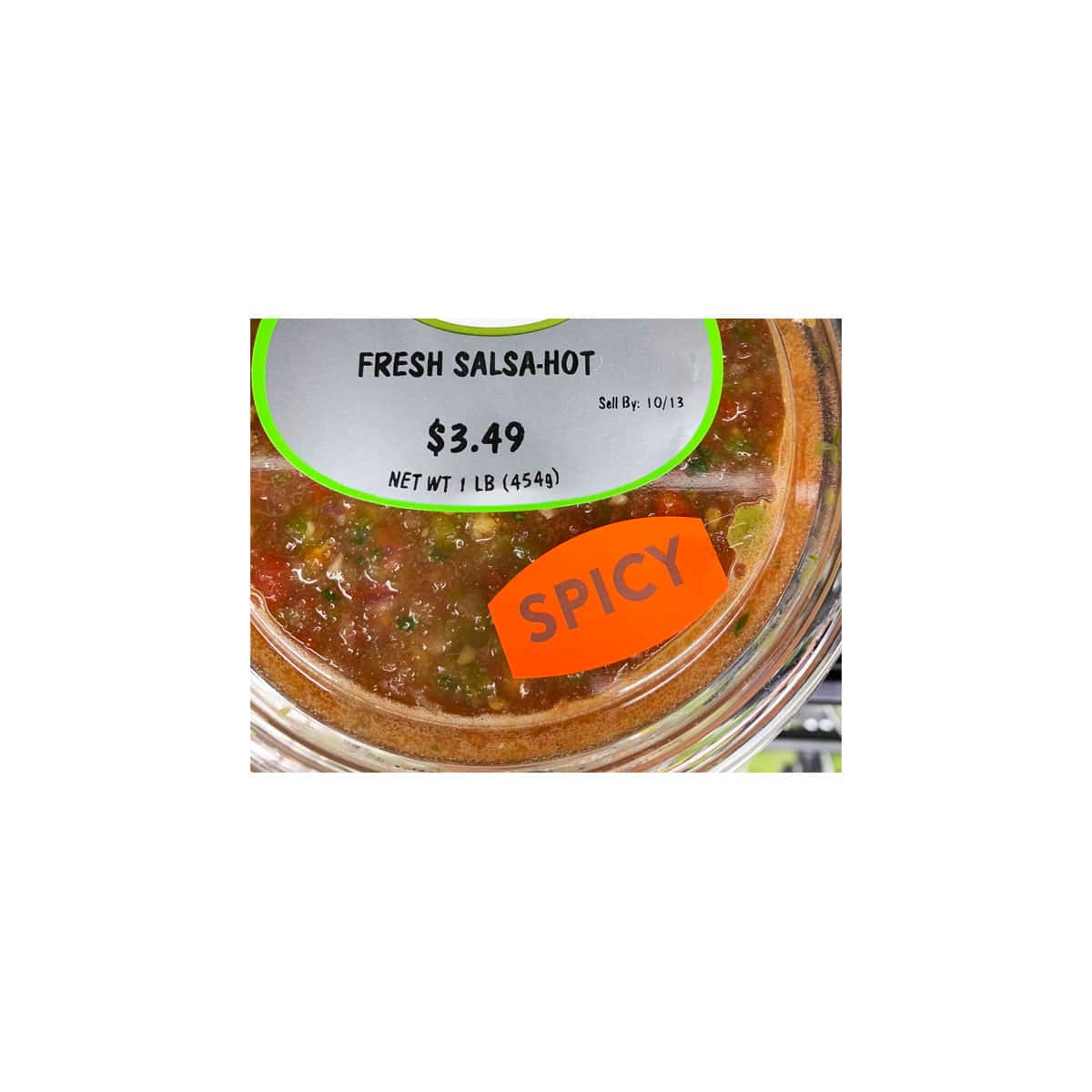 Spicy Flavor Deli Labels QTY 500 Spicy Flavor Deli Labels QTY 500