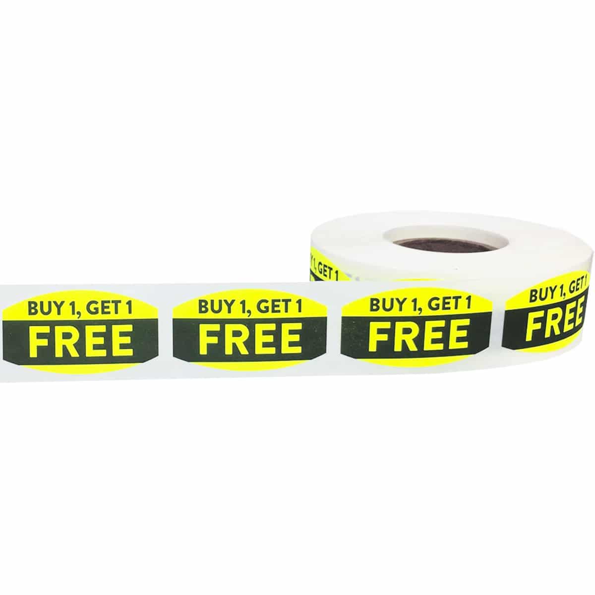 Buy 1 Get 1 Free Retail Store Labels QTY 500 Buy 1 Get 1 Free Retail Store Labels QTY 500