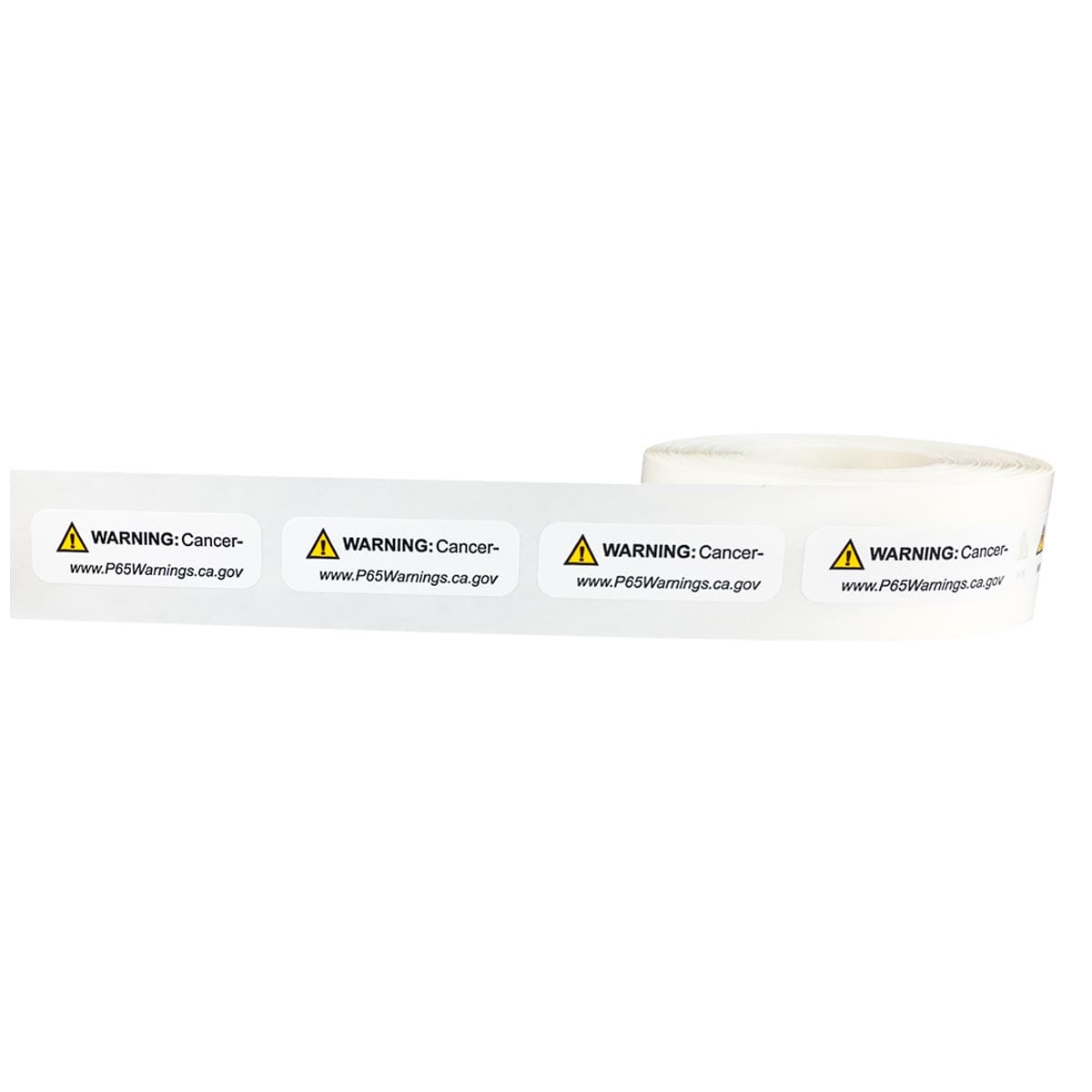 Prop 65 Short Form Cancer Warning Labels QTY 500