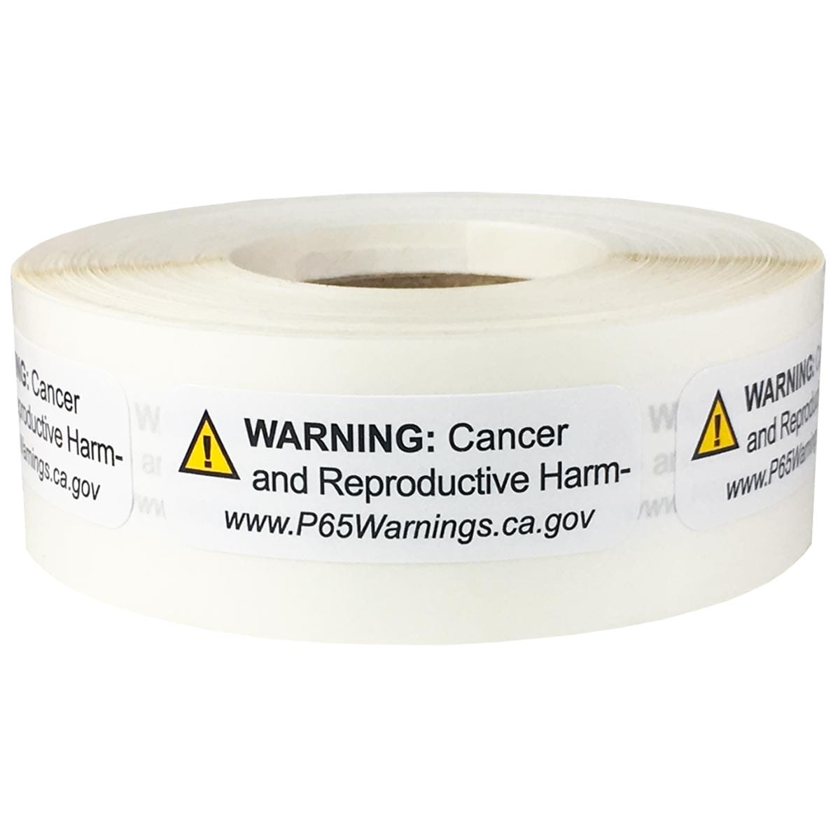 Prop 65 Short Form Cancer and Reproductive Harm Warning Labels QTY 500