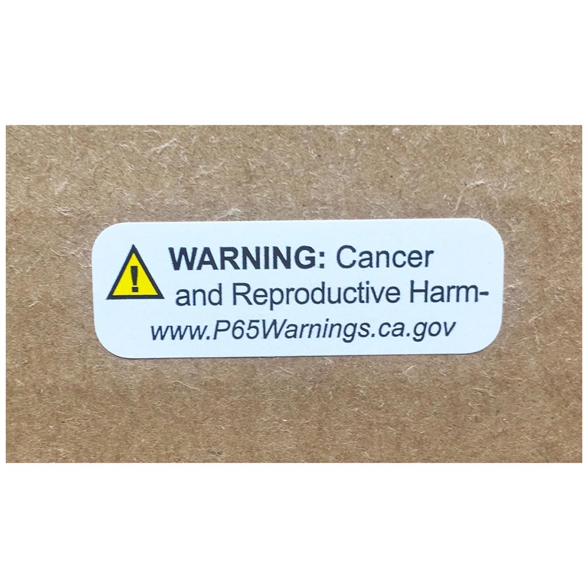 Prop 65 Short Form Cancer and Reproductive Harm Warning Labels QTY 500