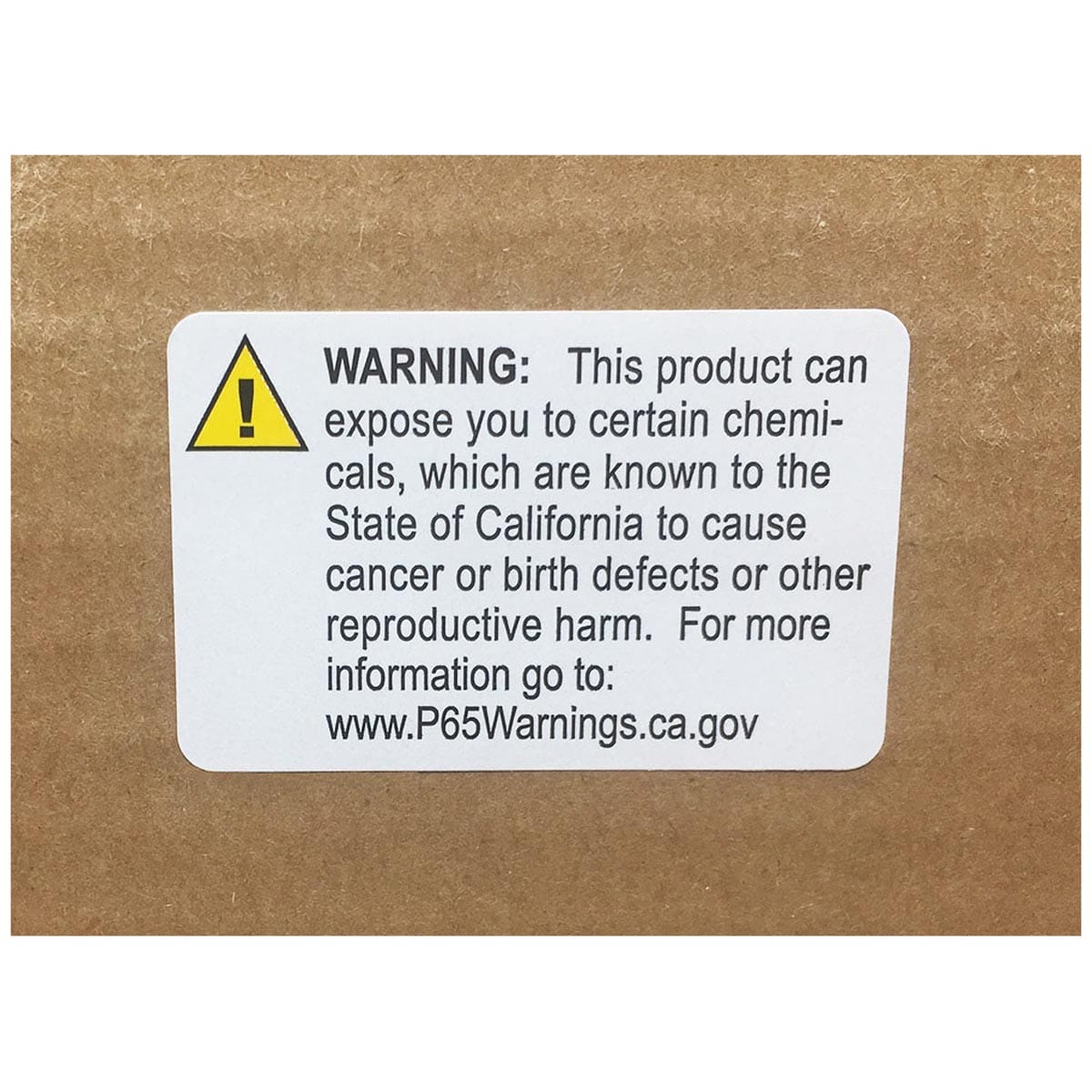 Prop 65 Chemical Exposure Warning Labels QTY 500 Prop 65 Chemical Exposure Warning Labels QTY 500
