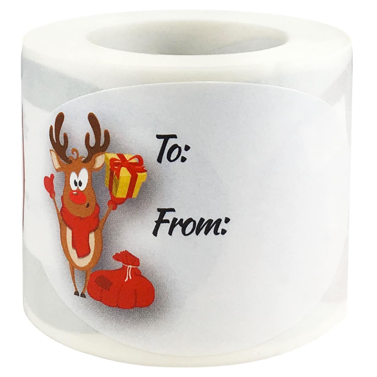 Rudolph the Reindeer Christmas Gift Tags QTY 100 Rudolph the Reindeer Christmas Gift Tags QTY 100