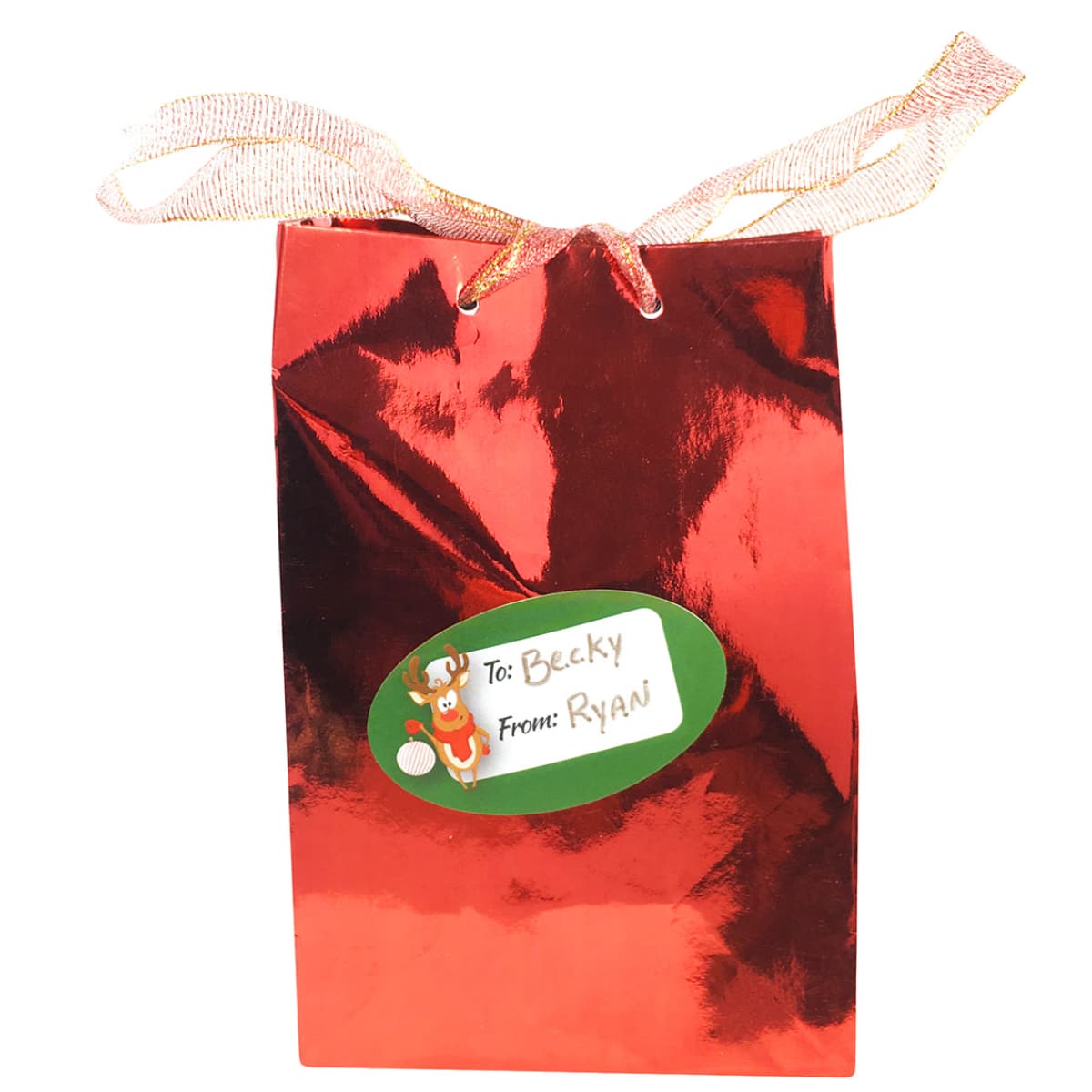 Rudolph the Reindeer Christmas Gift Tags QTY 100 Rudolph the Reindeer Christmas Gift Tags QTY 100