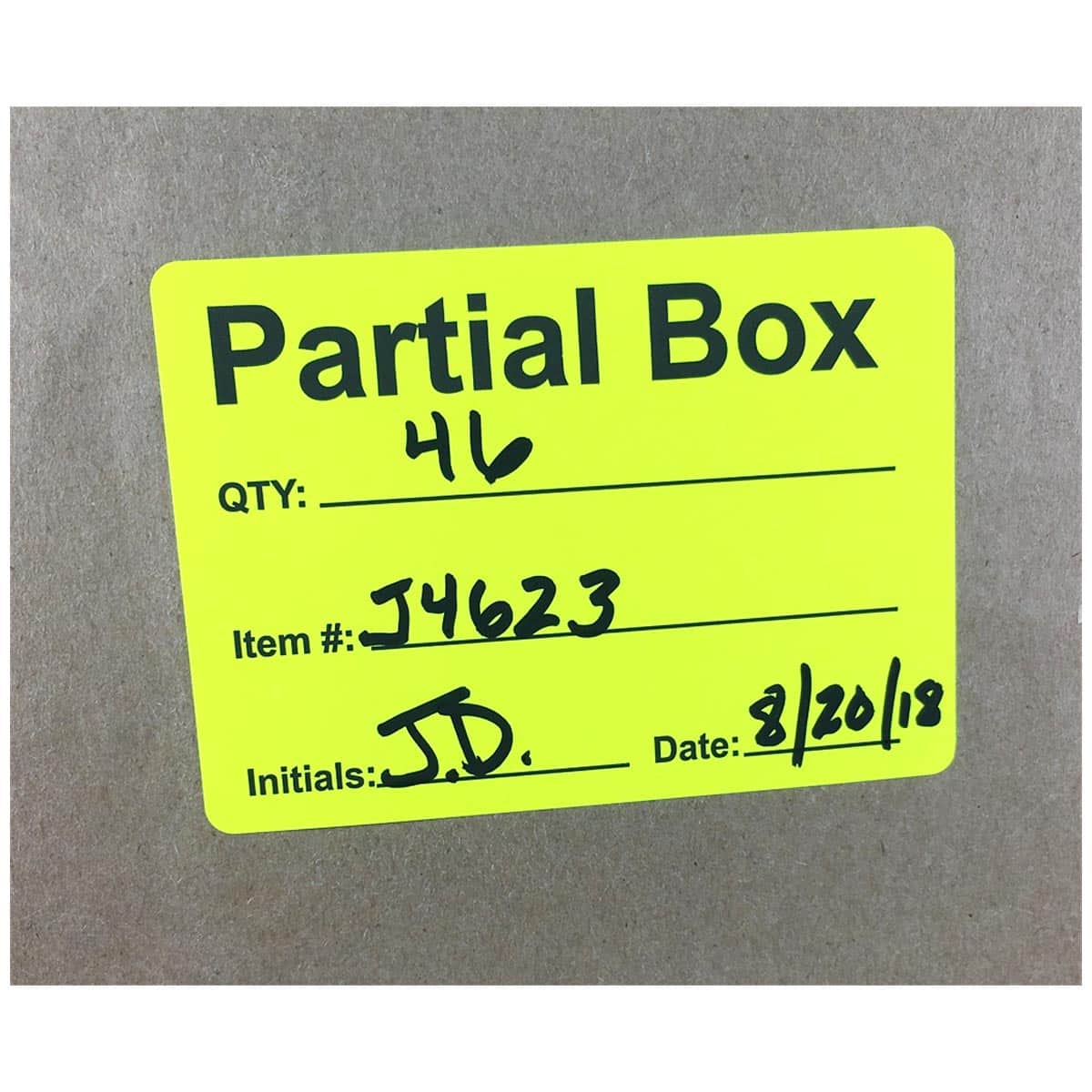 Partial Box Shipping Labels QTY 500 Partial Box Shipping Labels QTY 500