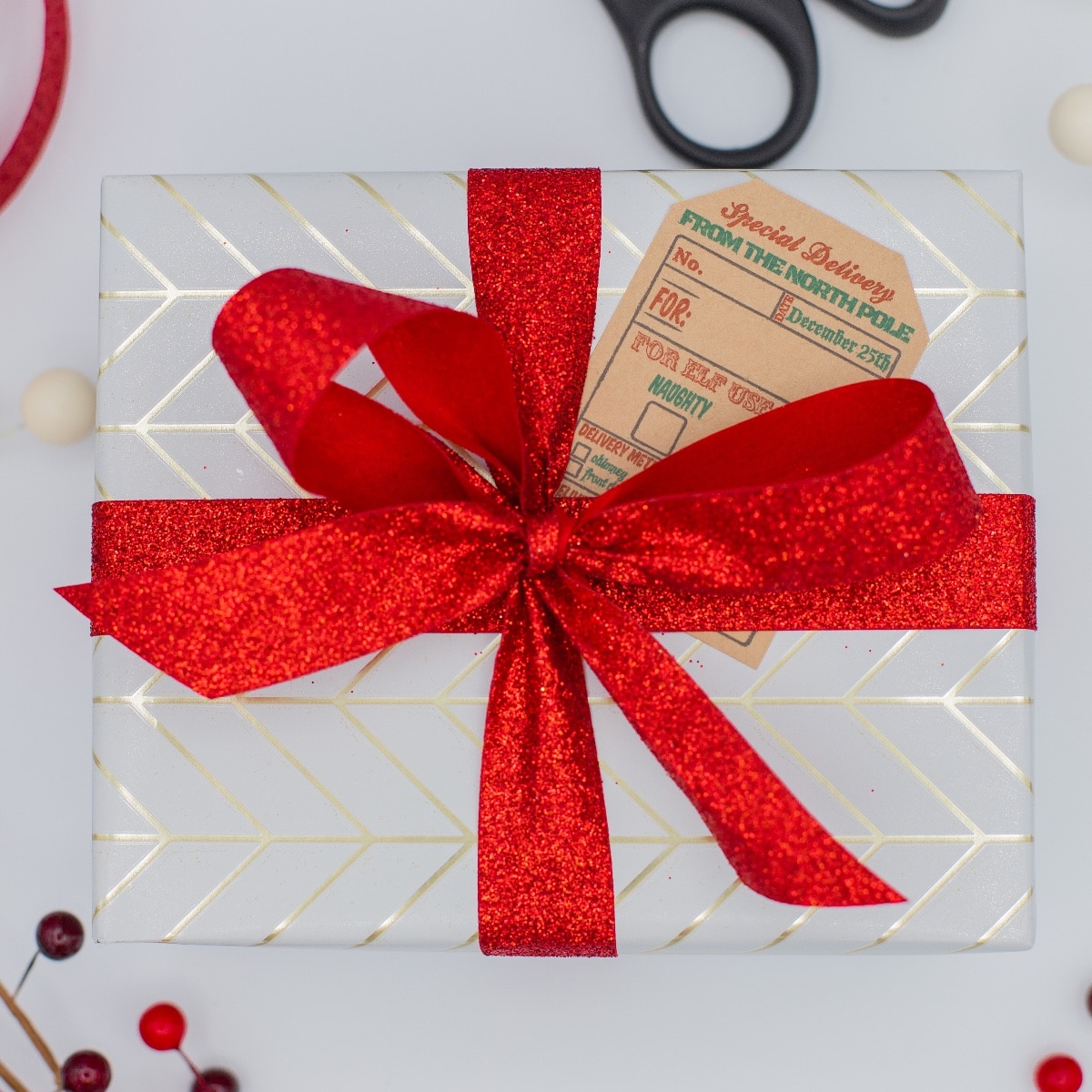 Kraft Vintage Christmas Gift Tags QTY 100