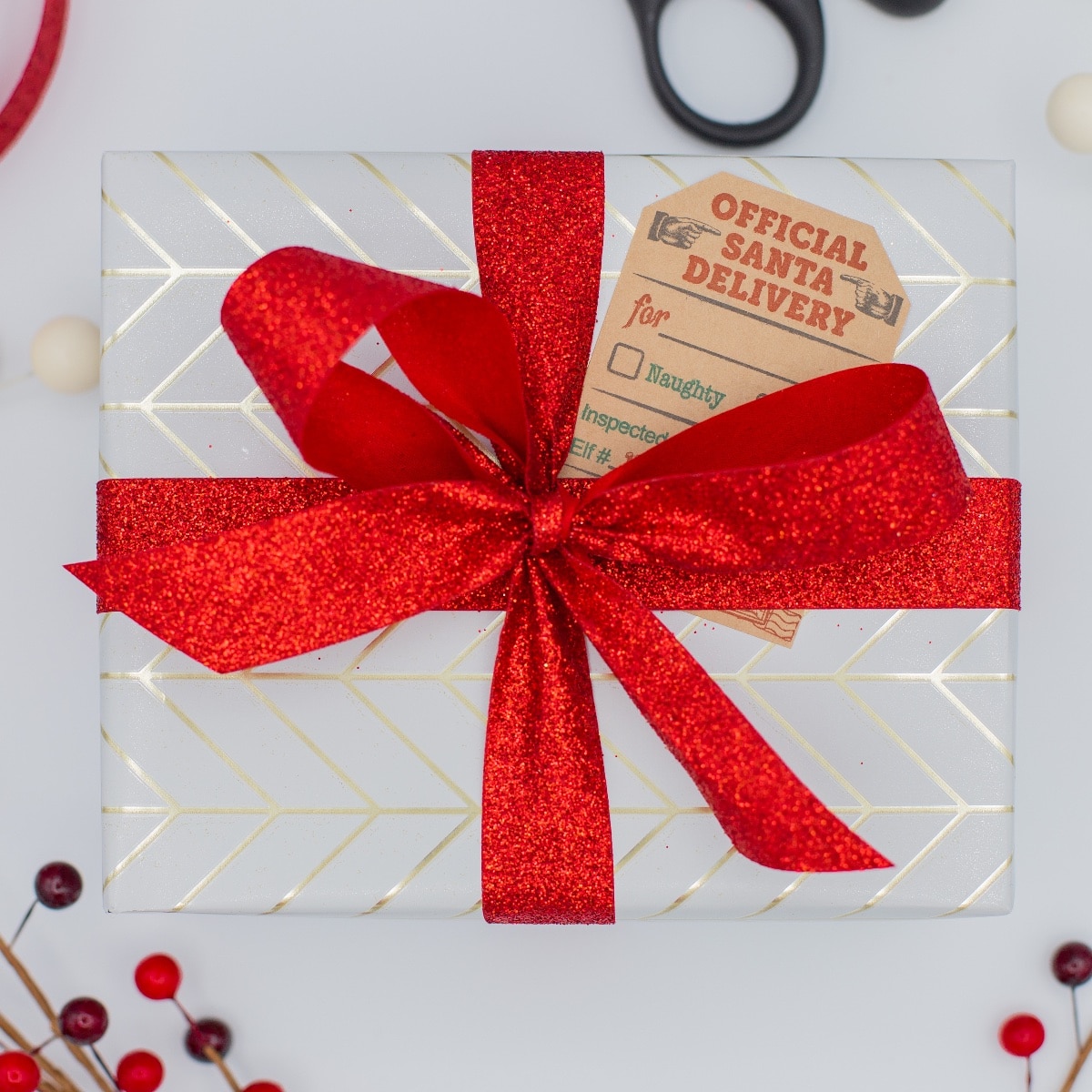 Kraft Vintage Christmas Gift Tags QTY 100