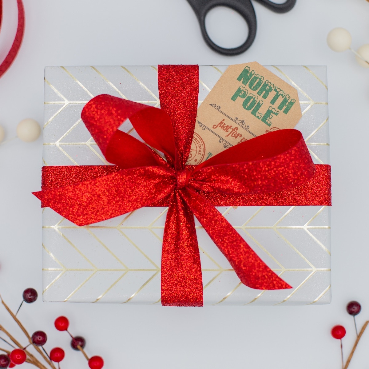 Kraft Vintage Christmas Gift Tags QTY 100