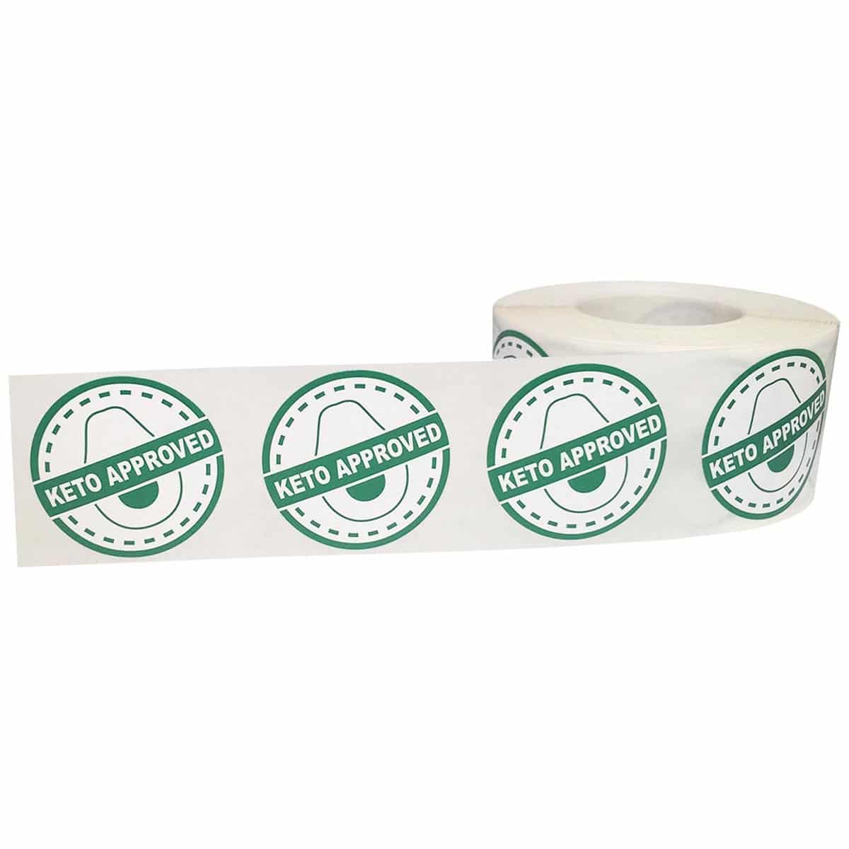 Keto Approved Diet Restrictions Labels QTY 500