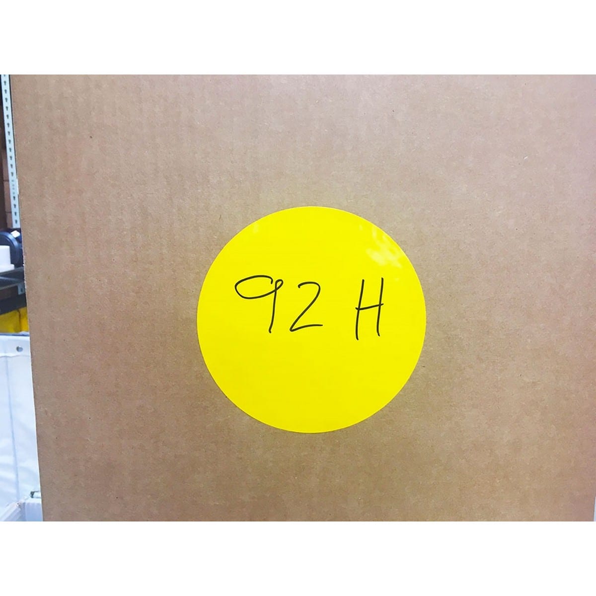 Yellow Stickers Extra Large 6" Round QTY 500 Yellow Stickers Extra Large 6" Round QTY 500