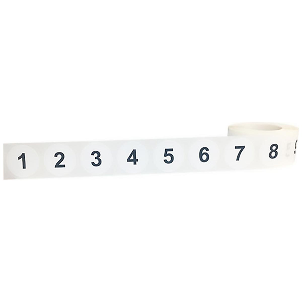 Consecutive Number Stickers 1 - 10 | 50 Sets | 1" Round QTY 500 Consecutive Number Stickers 1 - 10 | 50 Sets | 1" Round QTY 500