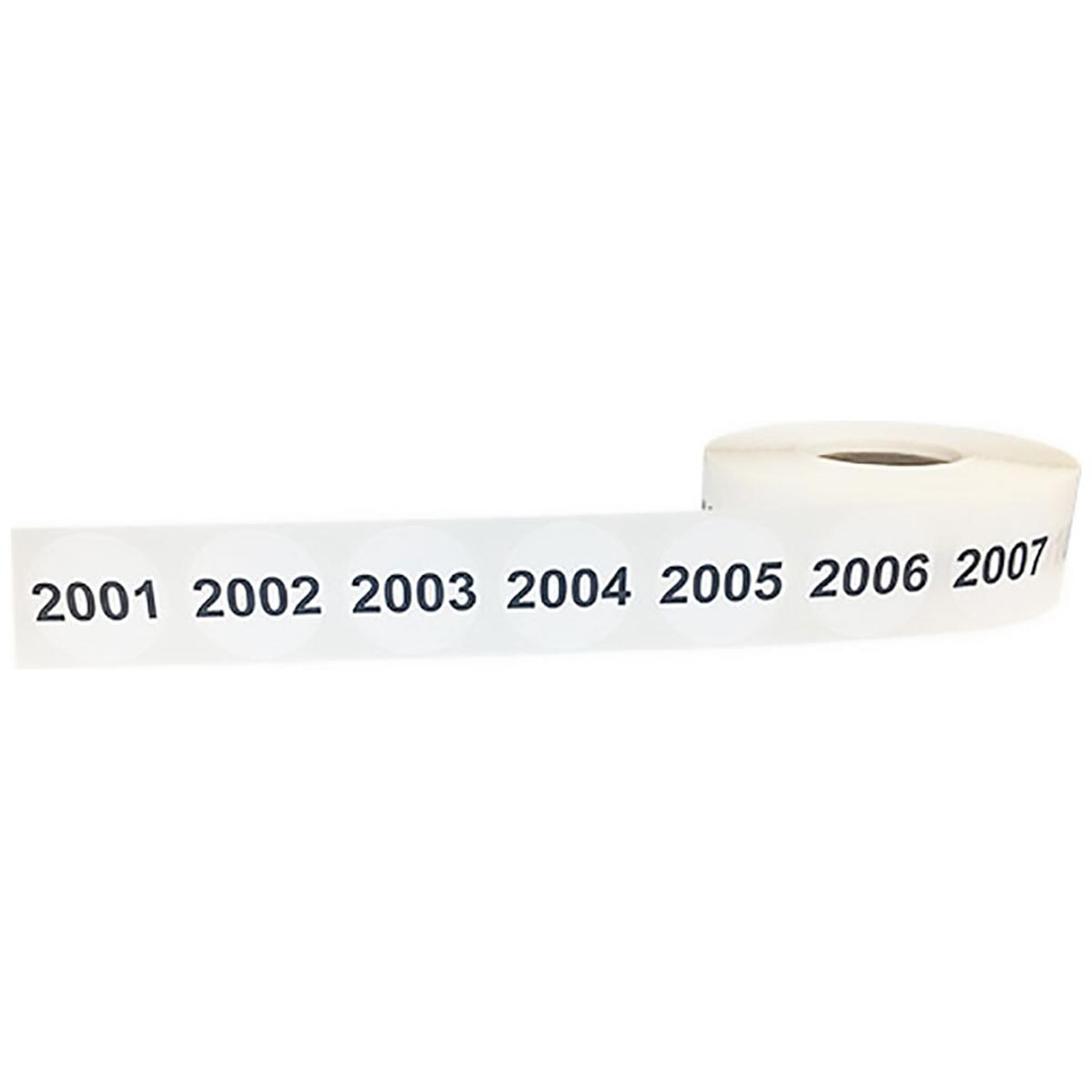 Consecutive Number Stickers 2,001 - 3,000 | 1" Round QTY 500