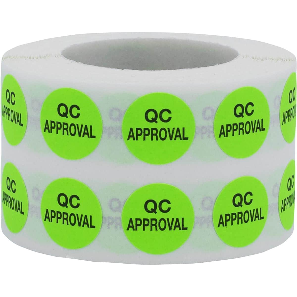Small QC Approval Labels for Quality Control QTY 1,000