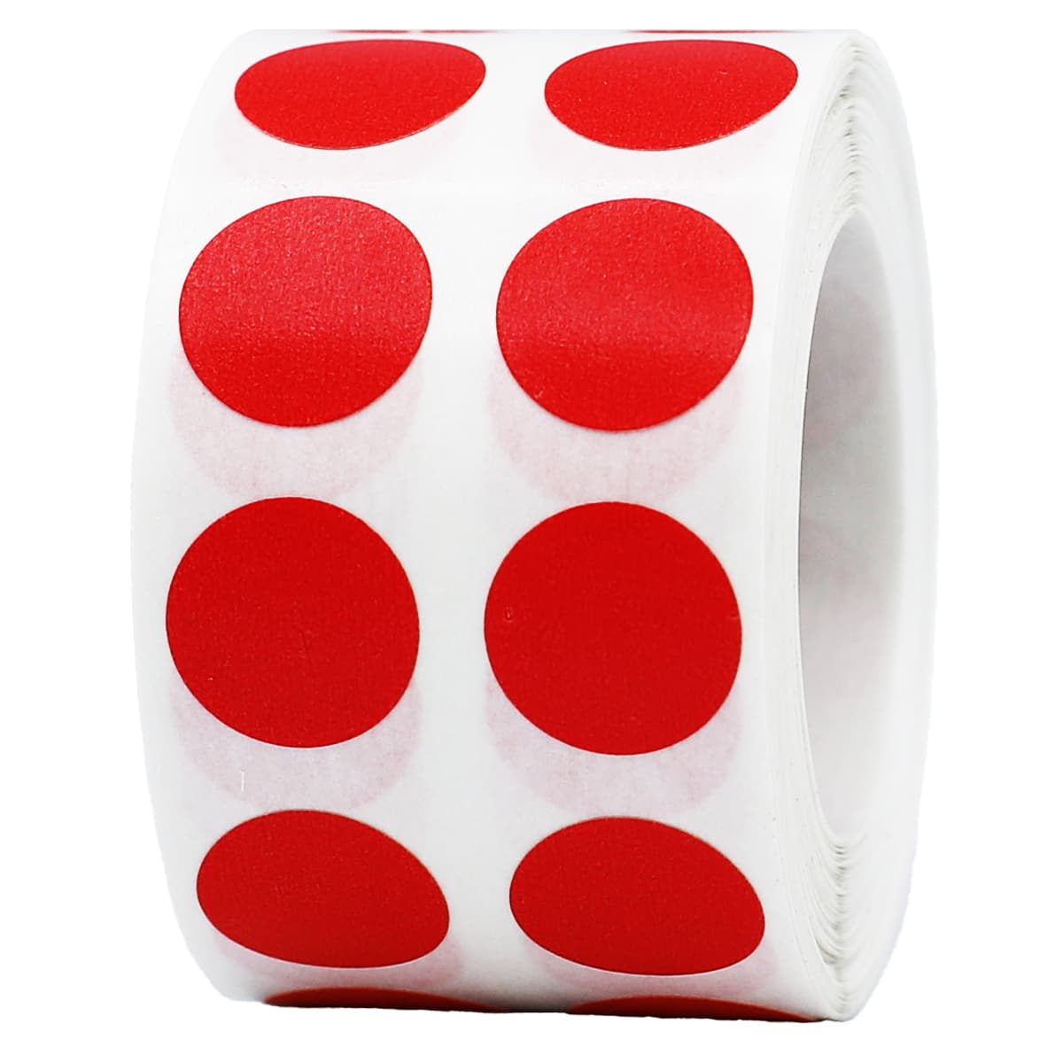 Small Red Dot Stickers 1/2" Round QTY 1,000 Small Red Dot Stickers 1/2" Round QTY 1,000