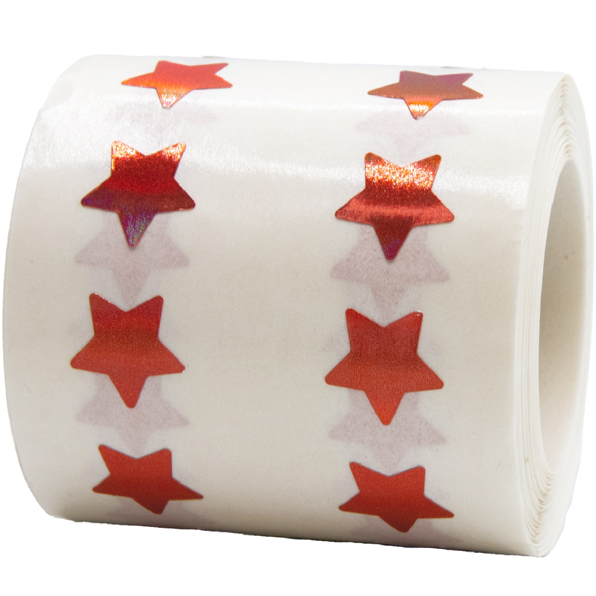 Small Metallic Red Star Stickers 1/2" QTY 500 Small Metallic Red Star Stickers 1/2" QTY 500