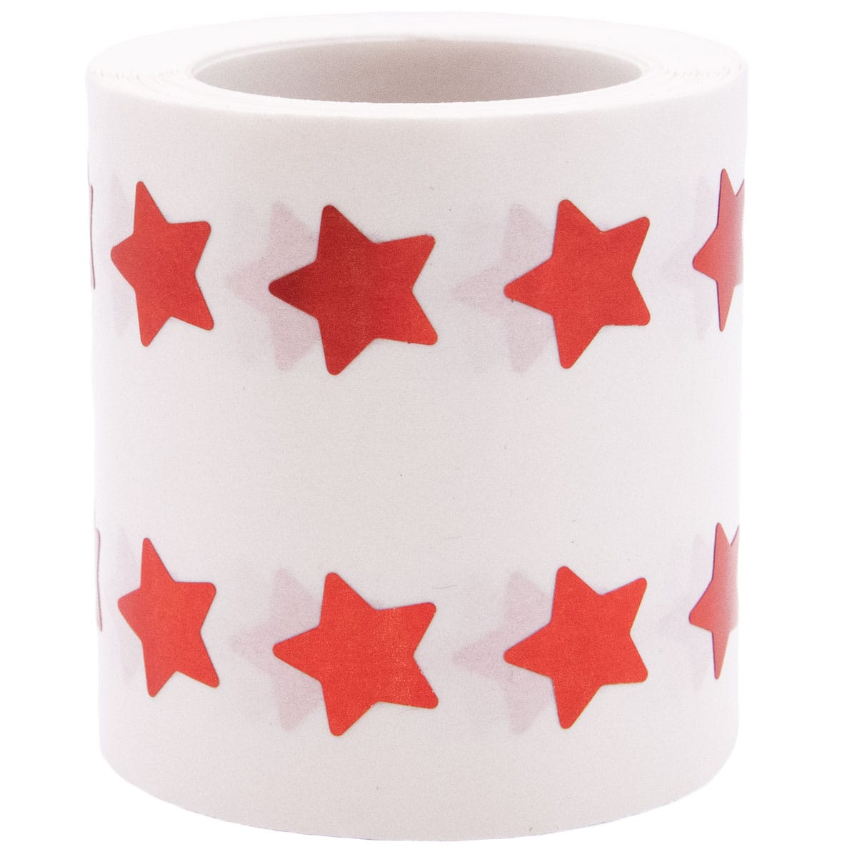Small Metallic Red Star Stickers 1/2" QTY 500 Small Metallic Red Star Stickers 1/2" QTY 500