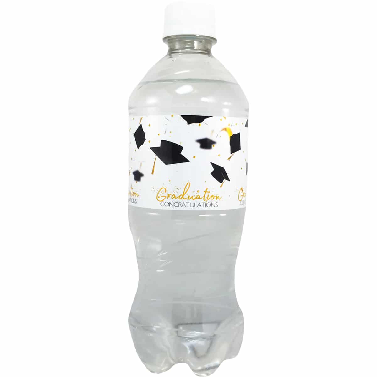 Graduation Water Bottle Labels - Holiday QTY 50