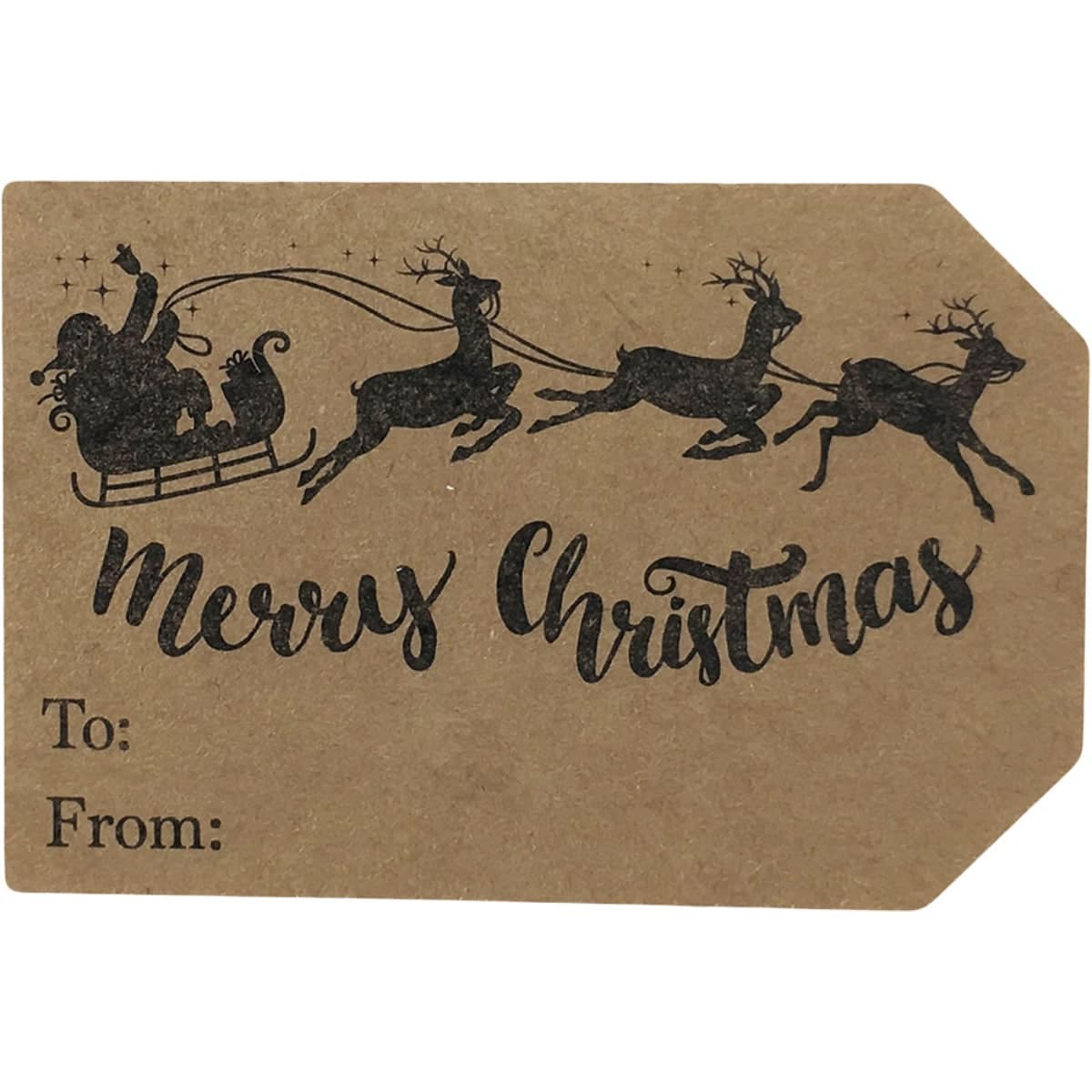 Kraft Farmhouse Style Christmas Gift Tags QTY 100 Kraft Farmhouse Style Christmas Gift Tags QTY 100