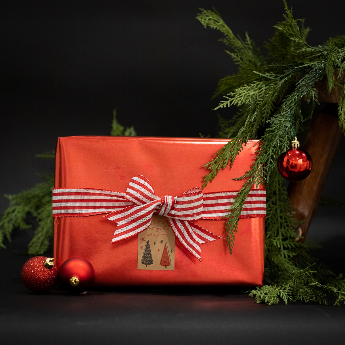 Funny Christmas Gift Tags on Kraft QTY 100