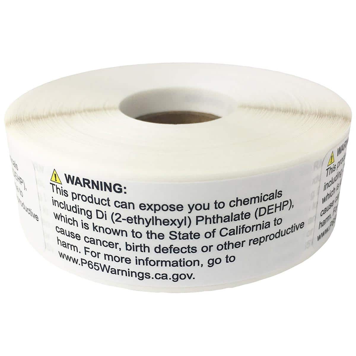 Prop 65 Di 2-ethylhexy Phthalate DEHP Labels QTY 500 Prop 65 Di 2-ethylhexy Phthalate DEHP Labels QTY 500