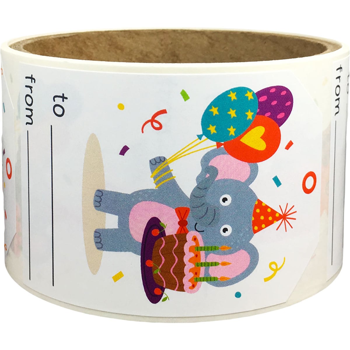 Lil' Animal Happy Birthday Gift Tags QTY 50