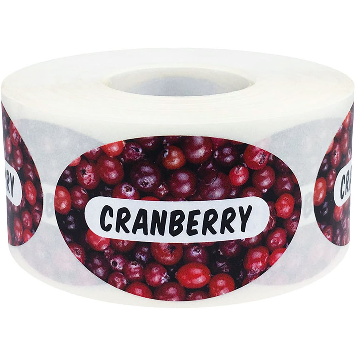 Cranberry Labels with Real Image QTY 500 Cranberry Labels with Real Image QTY 500