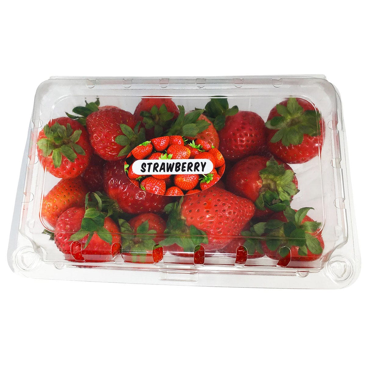 Strawberry Labels with Real Image QTY 500 Strawberry Labels with Real Image QTY 500